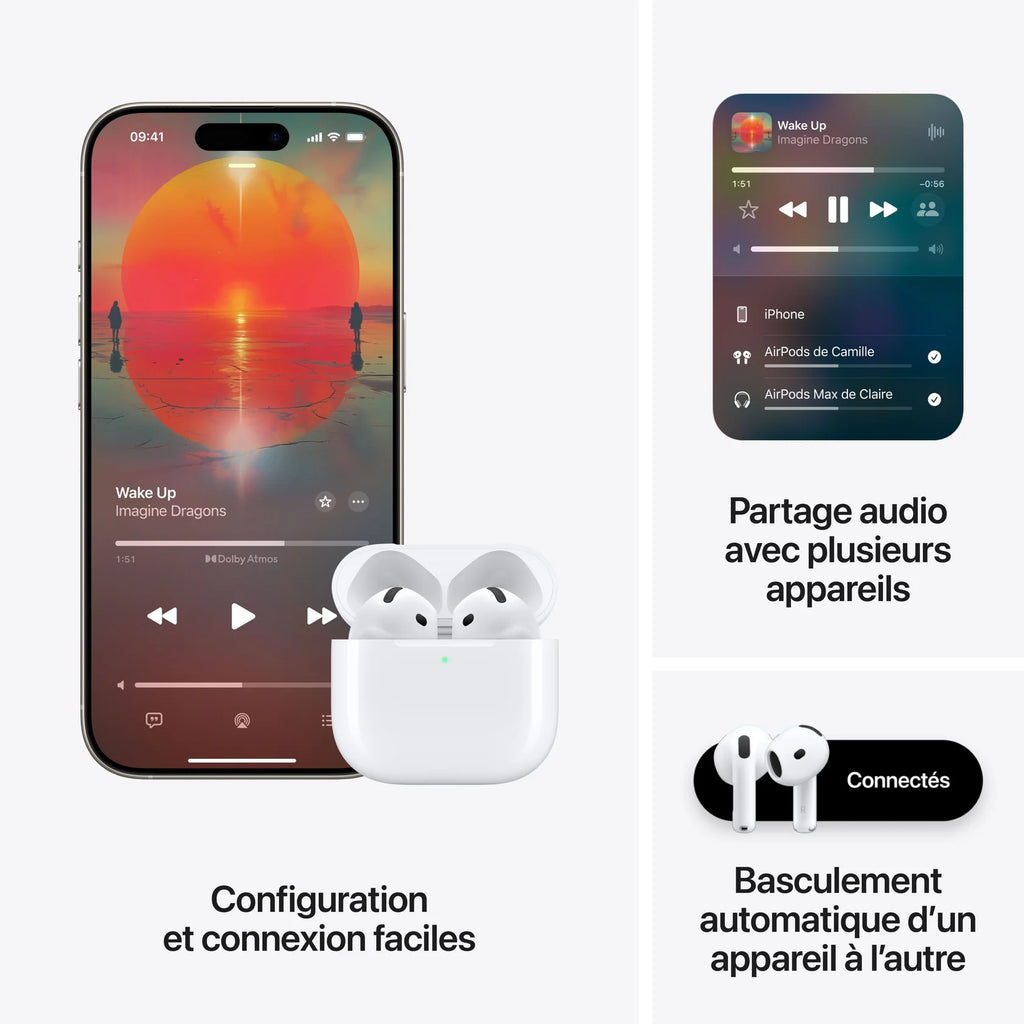 AirPods 4ᵉ génération USA 🇺🇸 avec Pochette Gratuite 🎁